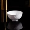 Geschirrset aus feinstem Bone China mit weißem Reliefdekor INGRI White Embossed Bone China Dinnerware Set | Handcrafted Luxury - 15