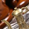 Prunkvolles türkisches Tee-Set aus Zinklegierung mit Tablett Embossed Zinc Alloy Turkish Tea Set with Tray | Palace Collection - 2