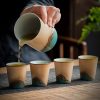 Japanisches Gongfu-Teeservice „Gelber Lotus“ aus Keramik mit Tablett Yellow Lotus Ceramic Japanese Gongfu Tea Set with Tray | Elegant Tea Ceremony - 5