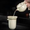 Chinesisches Gongfu-Tee-Set aus Ru-Keramik mit Teekanne Ru Kiln Chinese Gongfu Ceramic Tea Set with Teapot | Elegant - 2