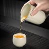 Chinesisches Gongfu-Tee-Set aus Ru-Keramik mit Teekanne Ru Kiln Chinese Gongfu Ceramic Tea Set with Teapot | Elegant - 3