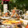 Handgefertigtes & handbemaltes Bone-China-Teeservice „Jungle Party“ INGRI Jungle Party Bone China Tea Set - Luxury Rainforest Collection - 16