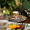 Handgefertigtes & handbemaltes Bone-China-Teeservice „Jungle Party“ INGRI Jungle Party Bone China Tea Set - Luxury Rainforest Collection - 11