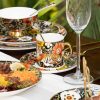 Handgefertigtes & handbemaltes Bone-China-Teeservice „Jungle Party“ INGRI Jungle Party Bone China Tea Set - Luxury Rainforest Collection - 4