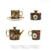 Handgefertigtes & handbemaltes Bone-China-Teeservice „Jungle Party“ INGRI Jungle Party Bone China Tea Set - Luxury Rainforest Collection - 2