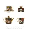 Handgefertigtes & handbemaltes Bone-China-Teeservice „Jungle Party“ INGRI Jungle Party Bone China Tea Set - Luxury Rainforest Collection - 3