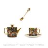 Handgefertigtes & handbemaltes Bone-China-Teeservice „Jungle Party“ INGRI Jungle Party Bone China Tea Set - Luxury Rainforest Collection - 20