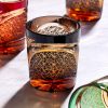 Edo Kiriko Crane Feather Whisky Glass with Wooden Box - 8