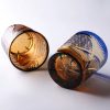 Edo Kiriko Crane Feather Whisky Glass with Wooden Box - 7