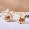 Vintage English Rose Porcelain Tea Set | Elegant Teapot & Cups - 3