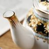 Tea-for-One-Set aus Bone China mit gelbem Vintage-Blumenmuster Yellow Floral Vintage Bone China Tea for One Set - 8
