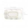 Handgefertigtes Bone-China-Geschirrset in Reinweiß mit Goldrand Pure White Handcrafted Bone China Dinnerware Set with Gold Edge - 23