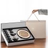 Classic Ceramic Chinese Gongfu Tea Set with Tray | Premium Brewing Experience - 6