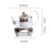 Muse Handgefertigtes Teeservice aus Bone China Muse Handcrafted Bone China Tea Set - Luxury & Nano-Silver Self-Cleaning - 14