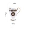 Muse Handgefertigtes Teeservice aus Bone China Muse Handcrafted Bone China Tea Set - Luxury & Nano-Silver Self-Cleaning - 12