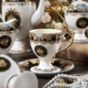 Muse Handgefertigtes Teeservice aus Bone China Muse Handcrafted Bone China Tea Set - Luxury & Nano-Silver Self-Cleaning - 9