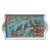 Fine-Bone-China-Teetablett „Bluebird Forest“ mit Tragegriffen Bluebird Forest Bone China Tea Tray with Raised Handles - 6