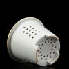 Floating Jade Porcelain Tea Mug with Infuser, Lid & Coaster - 7