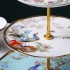 3-stöckige Etagere aus Bone China im Phoenix-Design Phoenix Design 3-Tier Bone China Cake Stand | Elegant Serving Tray - 3