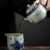 Jingdezhen Chinese Gongfu Tea Set - Blue & White Porcelain - 3