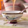 Handgefertigtes Bone-China-Geschirrset „Purple Phoenix“ mit Goldrand INGRI Purple Phoenix Bone China Tableware - Handcrafted Individual Piece - 9