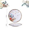 Handgefertigtes Bone-China-Geschirrset „Purple Phoenix“ mit Goldrand INGRI Purple Phoenix Bone China Tableware - Handcrafted Individual Piece - 14