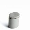 Vintage-Teedose aus japanischer Rohkeramik Vintage Japanese Crude Pottery Tea Caddy Storage Canister - 3