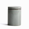Vintage-Teedose aus japanischer Rohkeramik Vintage Japanese Crude Pottery Tea Caddy Storage Canister - 2