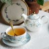 Tea for One Set aus Porzellan mit Vogel- und Blumenmotiv und Goldrand Gold Trim Bird Floral Porcelain Tea for One Set - 5