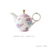 Handgefertigtes Bone-China-Teeservice „Secret Garden“ mit Goldrand Secret Garden Handcrafted Bone China Tea Set with Gold Rims - 10