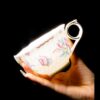 Handgefertigtes Bone-China-Teeservice „Secret Garden“ mit Goldrand Secret Garden Handcrafted Bone China Tea Set with Gold Rims - 16