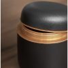 Golden Cloud Ceramic Chinese Gongfu Tea Set with Bamboo Tray - 8