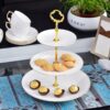 Handgefertigtes Teeservice aus Bone China mit floralem Relief, Goldrand und Geschenkbox Floral Embossed Bone China Tea Set with Gold Rims | Luxury Gift Box - 6