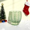 Edo Kiriko Green Starburst Whiskey Glass - Handcrafted Japanese Crystal - 1