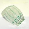 Edo Kiriko Green Starburst Whiskey Glass - Handcrafted Japanese Crystal - 2