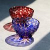Edo Kiriko Hinata Guinomi Sake Glasses with Wooden Box - Japanese Craftsmanship - 7