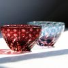 Edo Kiriko Hinata Guinomi Sake Glasses with Wooden Box - Japanese Craftsmanship - 6