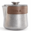 Cryolite Personalized Titanium Travel Tea Set with Walnut Accents - 16